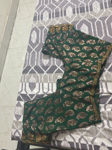 Green Partywear Saree