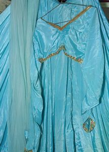 Heavy Silk Lahanga Choli With Dupatta