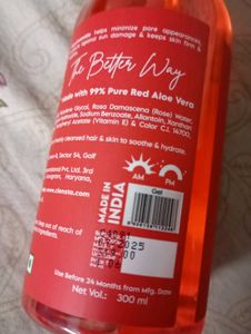 clensta red Alovera gel