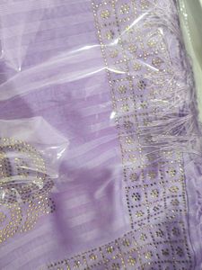 Elegant Lavender Saree