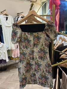 Urbanic Floral Print Mini Dress