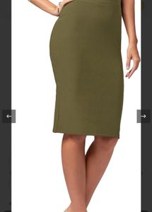 Olive Green Skirt