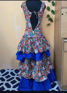 Floral Tiered Maxi Dress