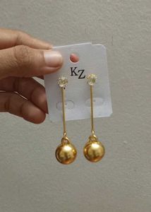 Gold Drop Earrings