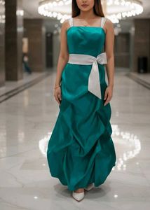 Elegant Green Ethnic Gown
