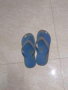 Blue Flip Flops