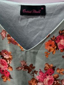 Orchid Blues Women’s Crop Top
