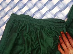 Green Embroidered Kurta Set
