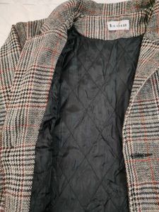 Plaid Blazer Jacket