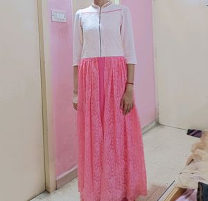 Pink Party Gown Dress