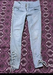 knotted jeans size 32 waist