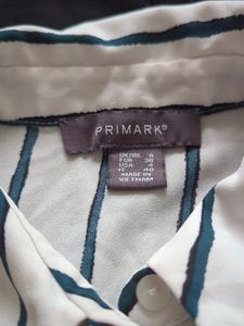PRIMARK Size 8 Striped Shirt