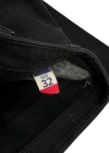 Black Straight Jeans