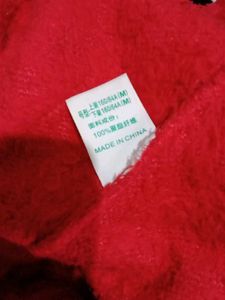 Red Fuzzy Lounge Pants