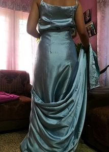 Elegant Blue Saree