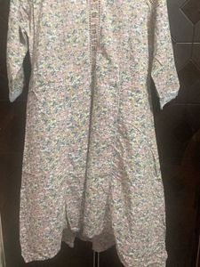 Floral Print Anarkali Kurti:)
