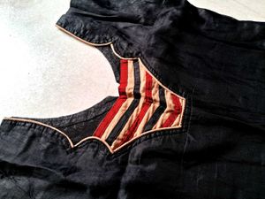 Embroidered Black Kurta