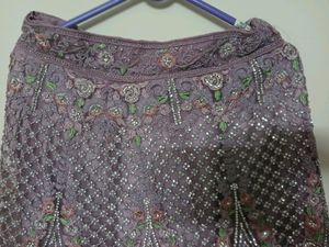 Heavy Stone Worked Bridal Lehenga Set