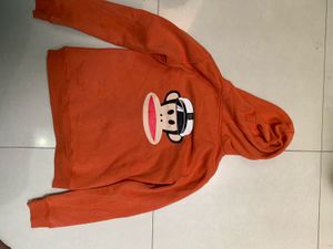 Orange Paul Frank Orignal Hoodie