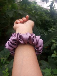 Beautiful Satin Scrunchies