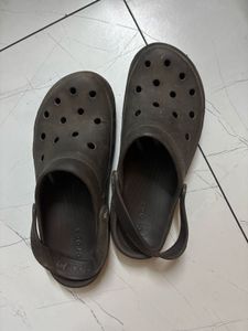Brown Crocs Flip Flops