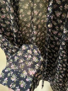 Floral Sheer Button Up