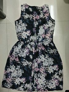 Floral Print Sleeveless Dress