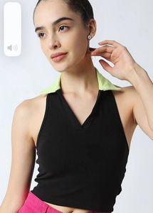 Disrupt halter neck Top