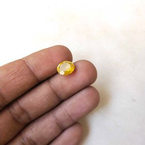 4.31 CTS Yellow Sapphire Pukhraj Gemstone