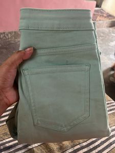 Mint Green Jeans High West