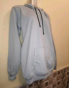 XL XXLj Size Cozy Blue Hoodie