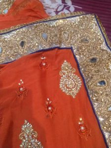 Heavy Chiffon Saree