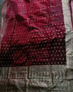 Banarasi Katan Zari Worked saree