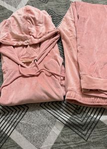 Zivame Velour Knit Top and pants