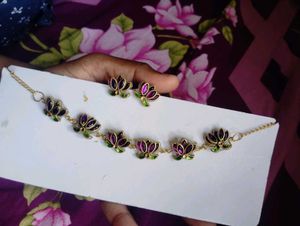 Lotus Design Jewelry Set