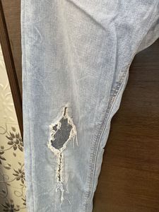 Ripped Light Wash Jeans