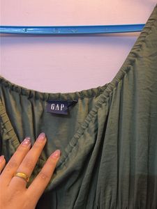 Olive Green Midi Dress