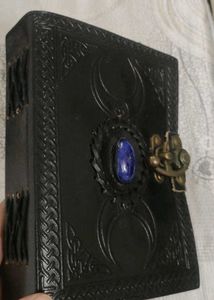 Vintage Leather Journal With Lock