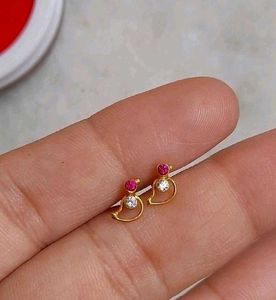Beautiful New Parrot Desine Studs