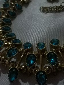 Blue Kundan Necklace