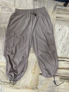 Grey Cargo Pants