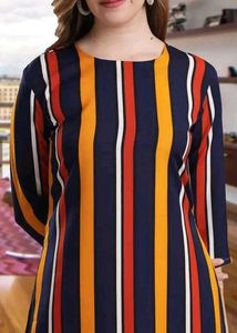 New Striped Kurti Tunic