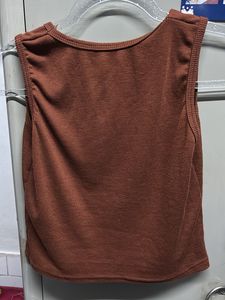 Brown Los Angeles Graphic Tank