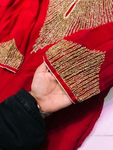 Elegant Maroon Embroidered Salwar Suit