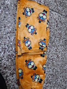 Cozy Bear Print Pants