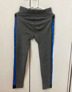 Off-White Gray Sports Wear Leggings