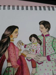 Happy Family Drawing