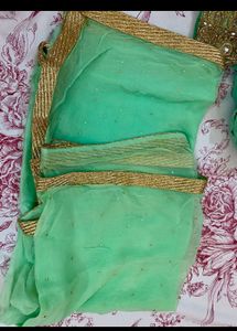 Beautiful Green Suit With Chudidar