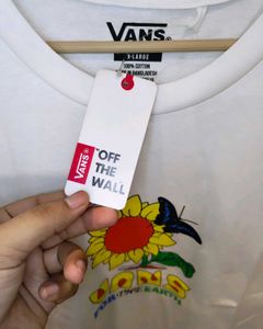 VANS Relax Fit Unisex Backprinted Oversize Tee