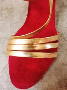 Red Velvety Heel